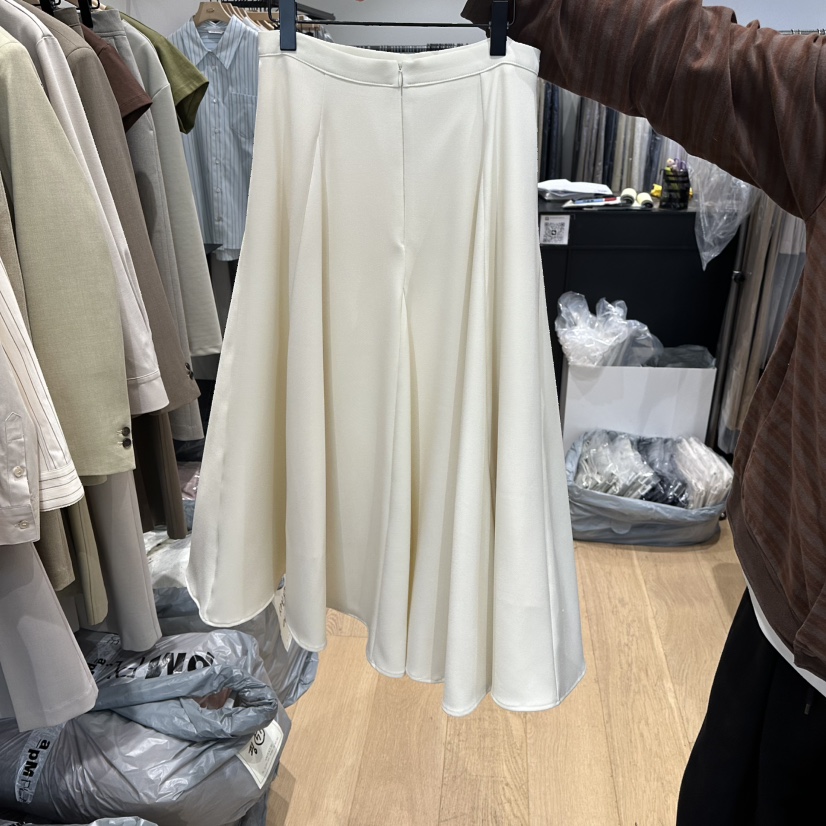 aube nunt韓國代購女裝新款時尚休閑推薦職業26春夏長裙aube nunt長裙