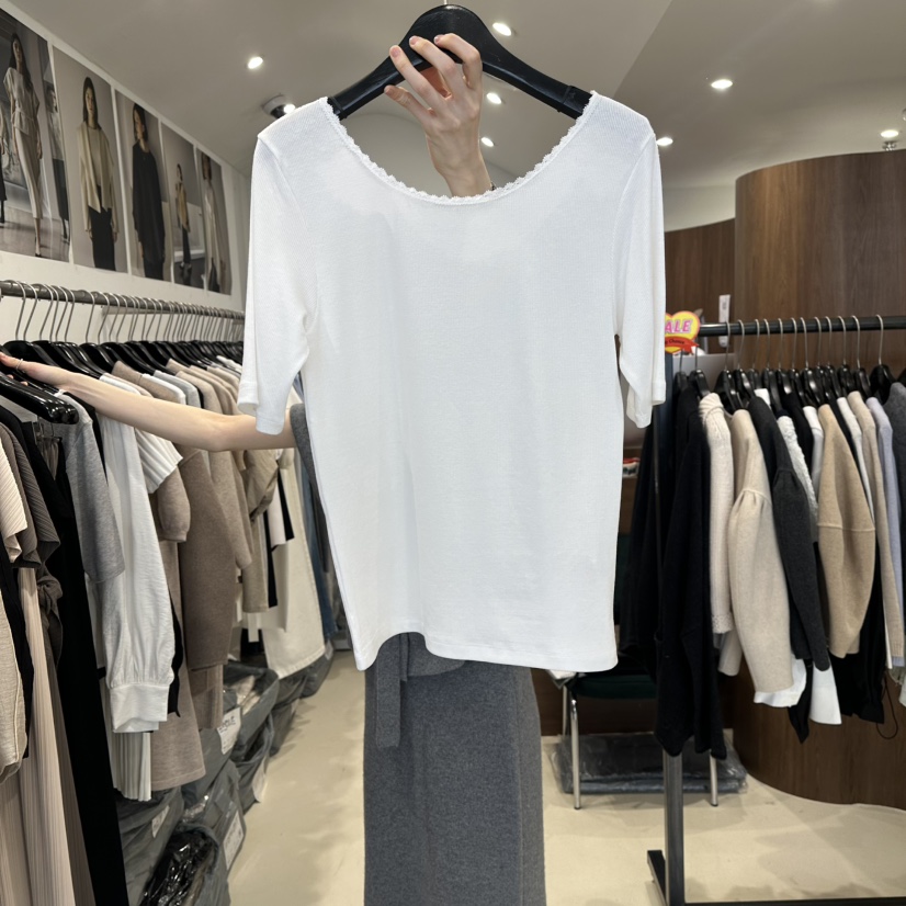 LE EDITION韓國直郵女裝新品26春夏熱賣推薦時尚真品T恤LE BOENET恤