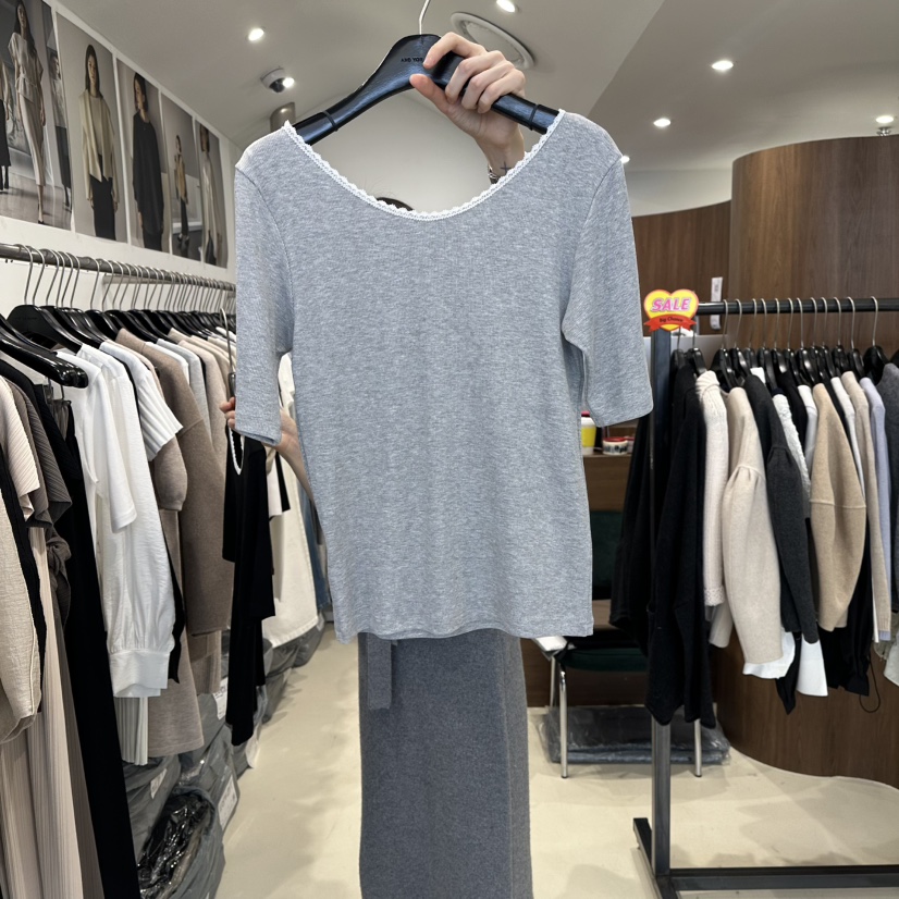 LE EDITION韓國直郵女裝新品26春夏熱賣推薦時尚真品T恤LE BOENET恤圖色2