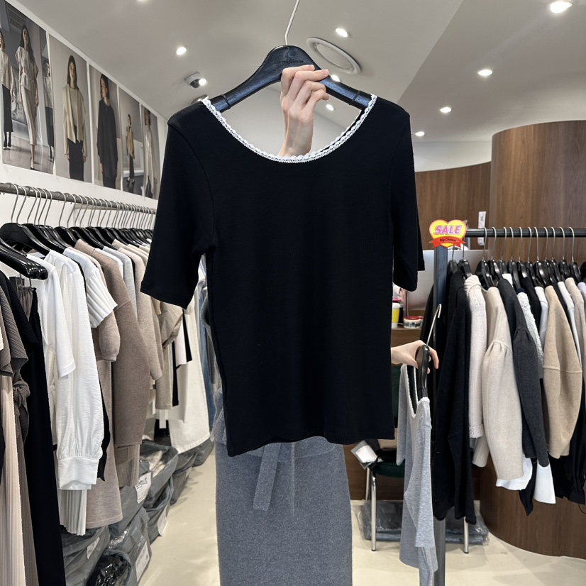 LE EDITION韓國直郵女裝新品26春夏熱賣推薦時尚真品T恤LE BOENET恤圖色3