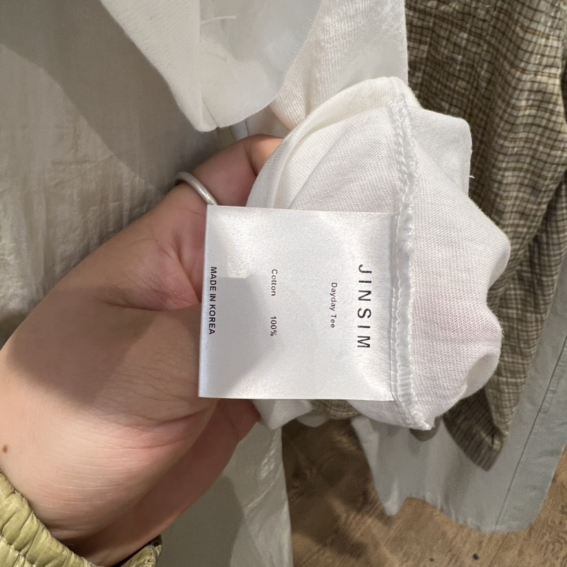 JINSIM東大門直郵女裝新品休閑26春夏推薦人氣時尚職業T恤JINSIMT恤