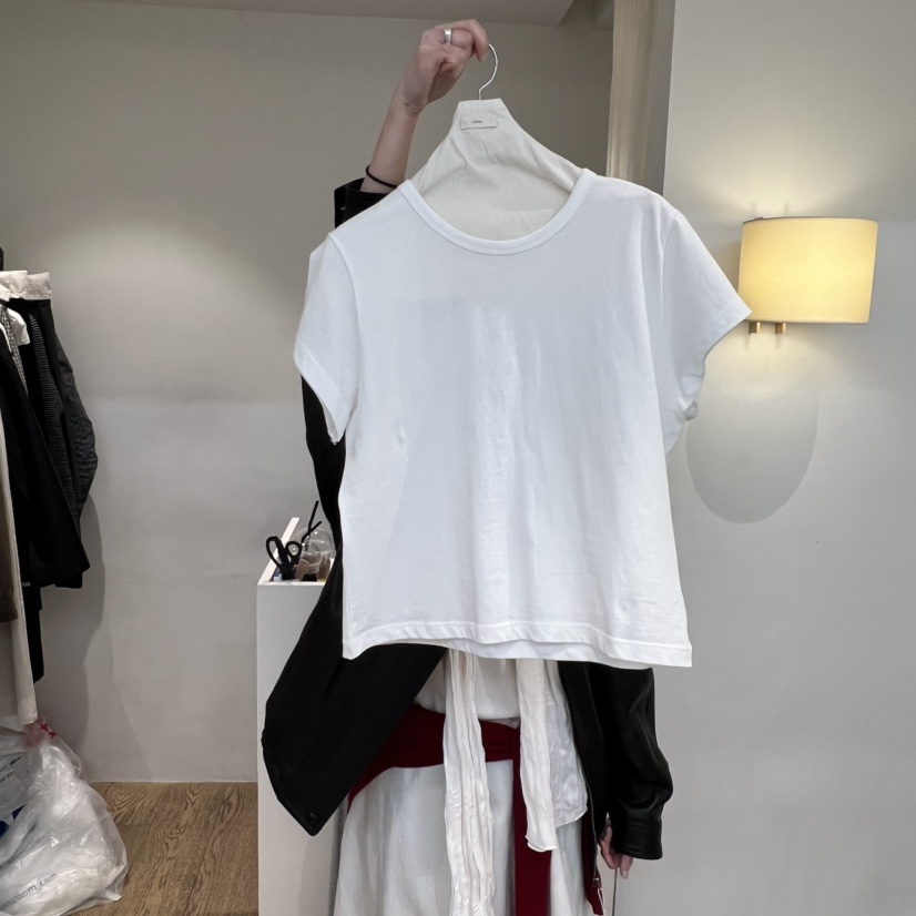 JINSIM東大門直郵女裝新品休閑26春夏推薦人氣時尚職業T恤JINSIMT恤圖色1