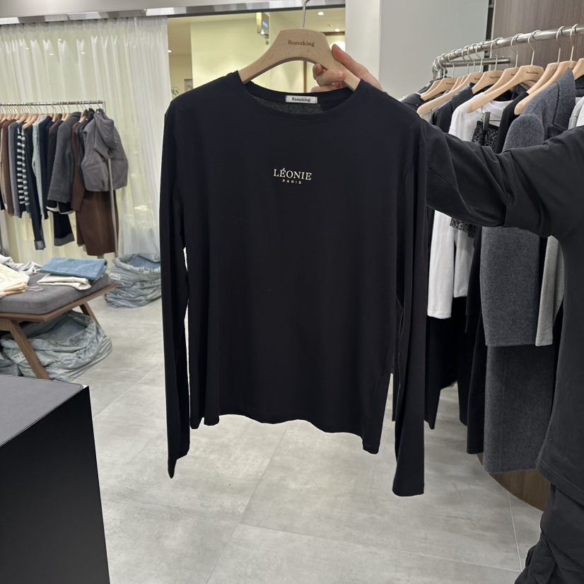 URBANSTORY/REMAKING韓國直郵女裝新款休閑熱賣26春夏長袖T恤Remaking/URBANSTORY長袖T恤圖色1