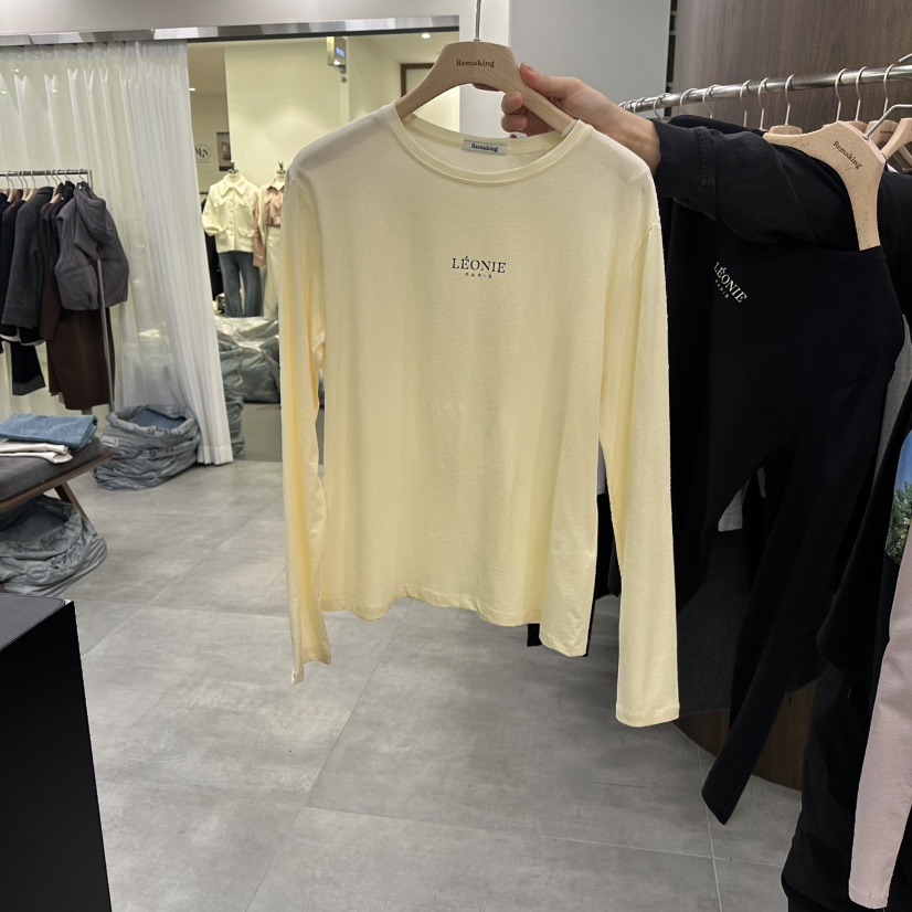 URBANSTORY/REMAKING韓國直郵女裝新款休閑熱賣26春夏長袖T恤Remaking/URBANSTORY長袖T恤圖色3