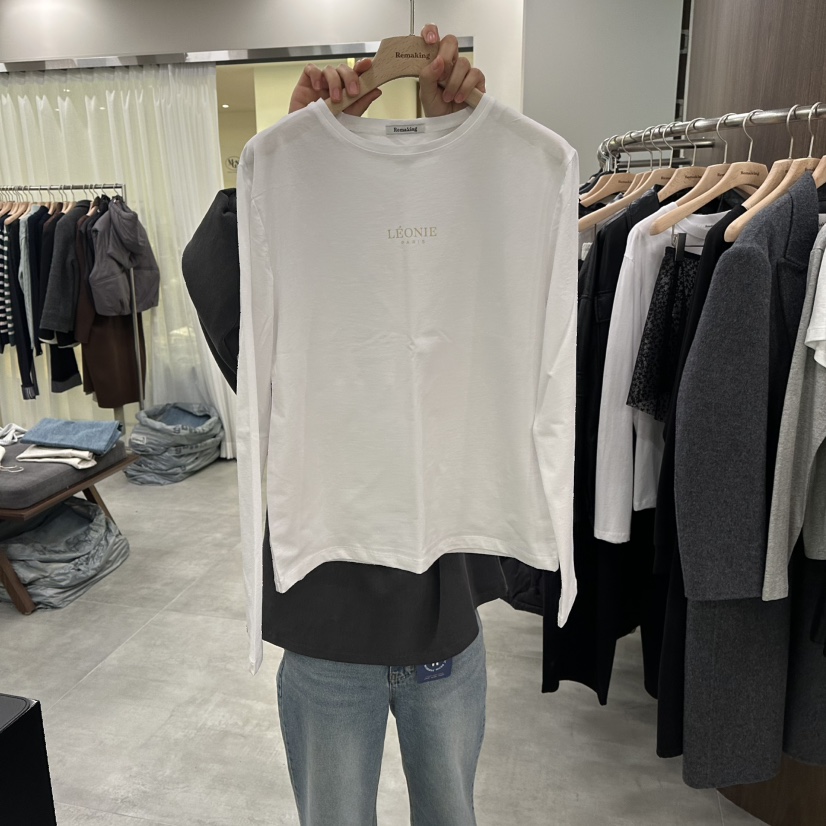 URBANSTORY/REMAKING韓國直郵女裝新款休閑熱賣26春夏長袖T恤Remaking/URBANSTORY長袖T恤圖色4