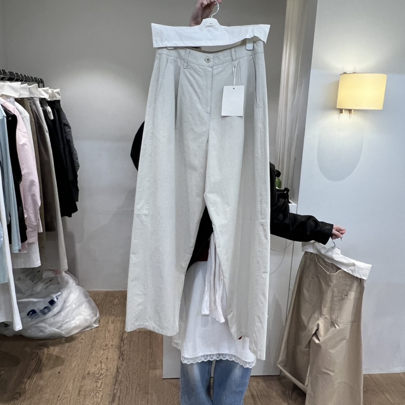 JINSIM韓國直郵女裝新款時尚職業26春夏真品推薦休閑休閑褲JINSIM休閑褲圖色3