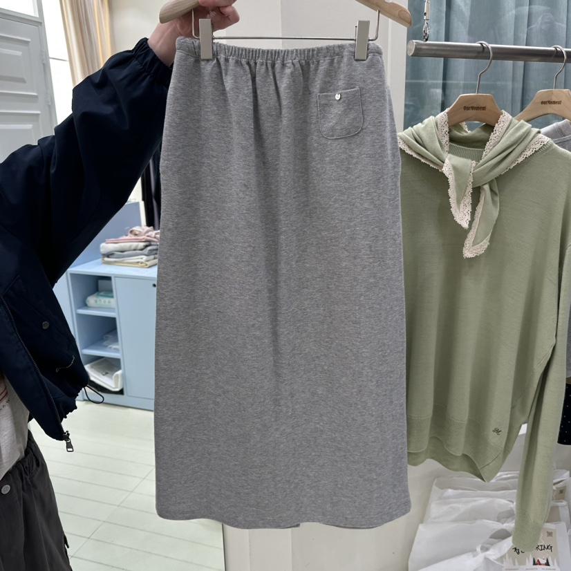 OURMOMENT韓國代購女士新品真品推薦休閑熱賣26春夏時尚長裙OURMOMENT長裙圖色4