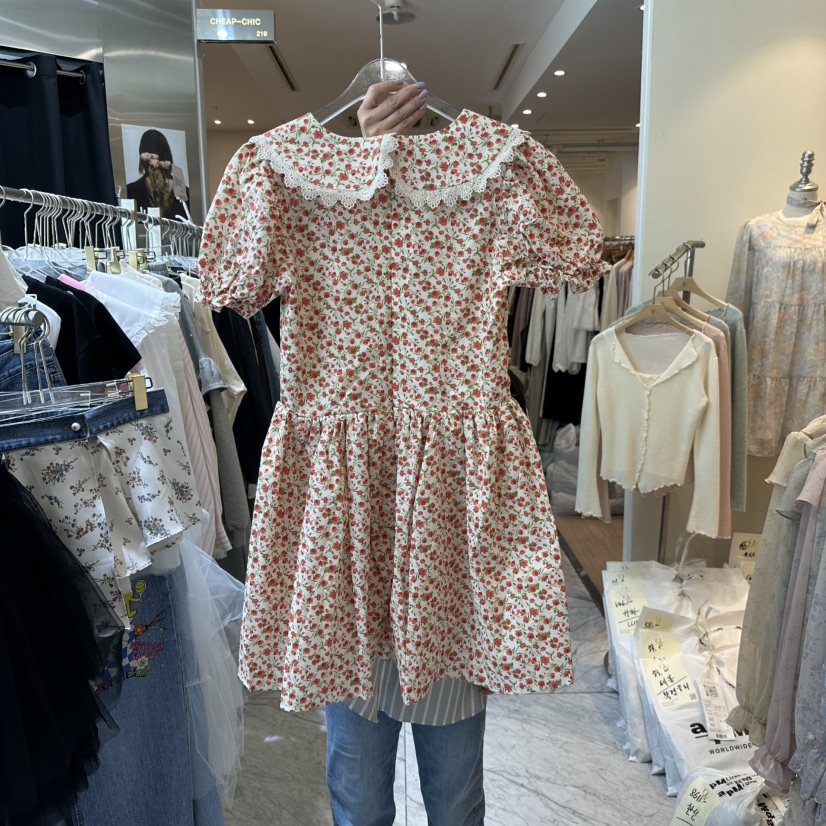 CHEAP-CHIC韓國直郵女裝新品休閑推薦真品26春夏人氣連衣裙CHEAP-CHIC/CHARLES THE SECOND連衣裙