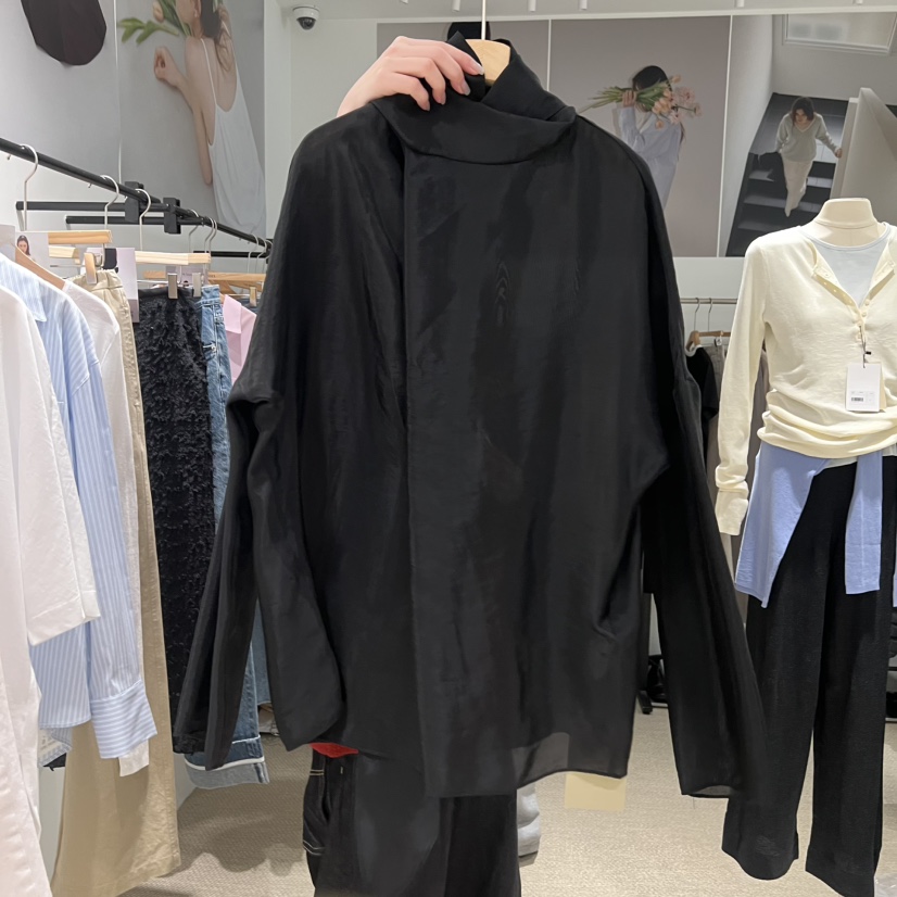 LMT（SAND LIMITED）東大門實拍女士新款人氣襯衫蕾絲衫LMT/THE SAND/THE BEIGES_FLOW襯衫/蕾絲衫