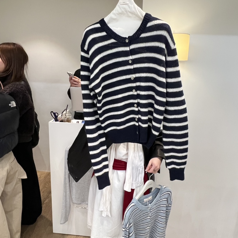 JINSIM韓國代購女裝新品熱賣時尚推薦職業26春夏針織衫開衫JINSIM針織衫圖色3