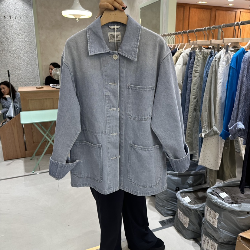 DELI JENNY東大門直郵女裝新品真品時尚26春夏熱賣推薦夾克DELI JENNY夾克圖色2