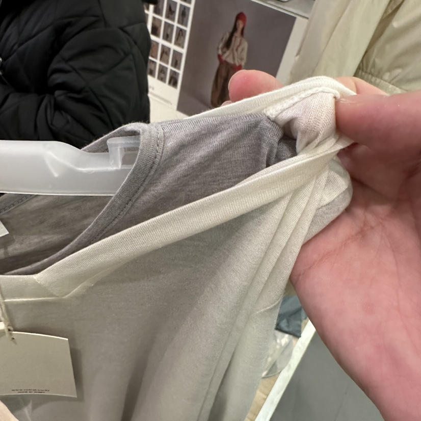 REIRAI東大門實拍女裝新品休閑真品熱賣推薦時尚長袖T恤V領Reirai長袖T恤