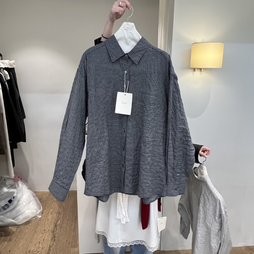 JINSIM韓國代購女士新品時尚休閑職業真品人氣襯衫蕾絲衫JINSIM襯衫/蕾絲衫圖色2