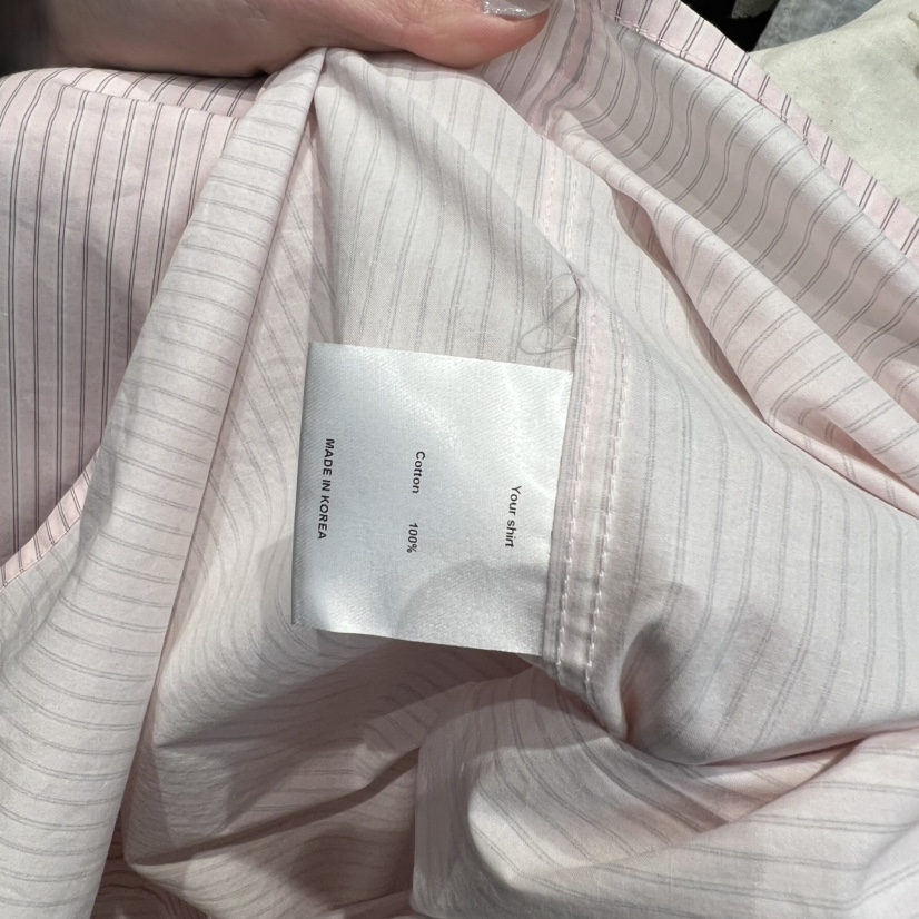 JINSIM東大門實拍女裝新款真品時尚熱賣26春夏襯衫蕾絲衫JINSIM襯衫/蕾絲衫