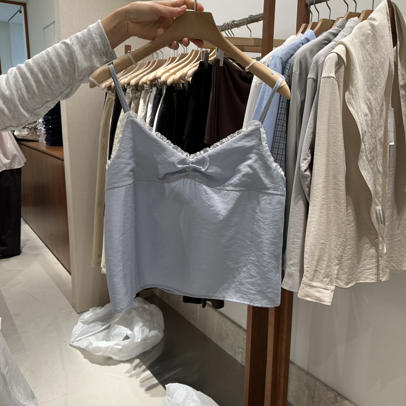 ANDMORE BUTTON韓國直郵女士新款職業休閑熱賣推薦吊帶背心ANDMORE BUTTON吊帶/背心圖色1