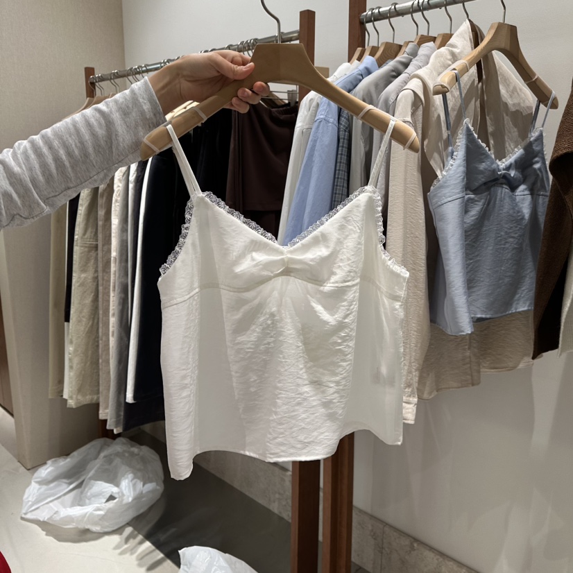 ANDMORE BUTTON韓國直郵女士新款職業休閑熱賣推薦吊帶背心ANDMORE BUTTON吊帶/背心圖色2