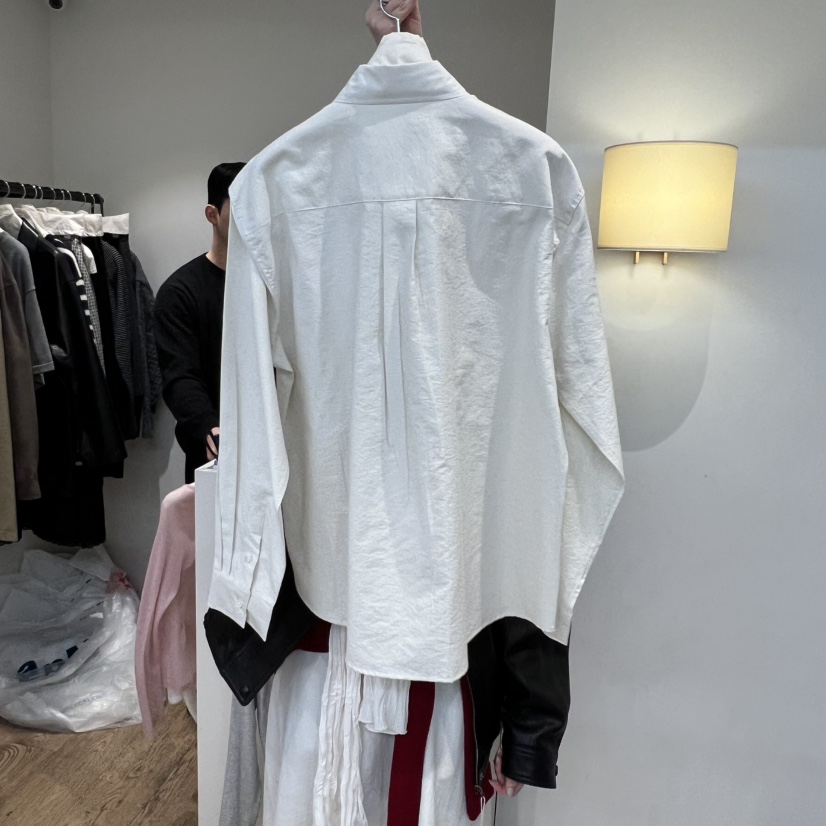 JINSIM韓國直郵女裝新款熱賣26春夏時尚職業推薦襯衫蕾絲衫JINSIM襯衫/蕾絲衫