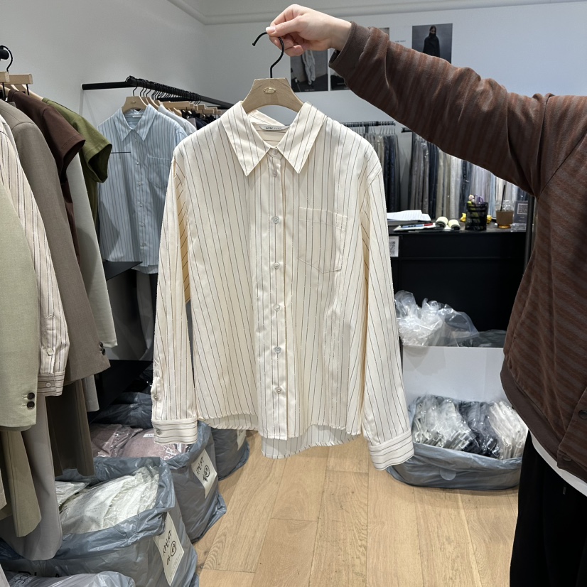 aube nunt東大門代購女裝新款推薦26春夏真品襯衫蕾絲衫aube nunt襯衫/蕾絲衫圖色2