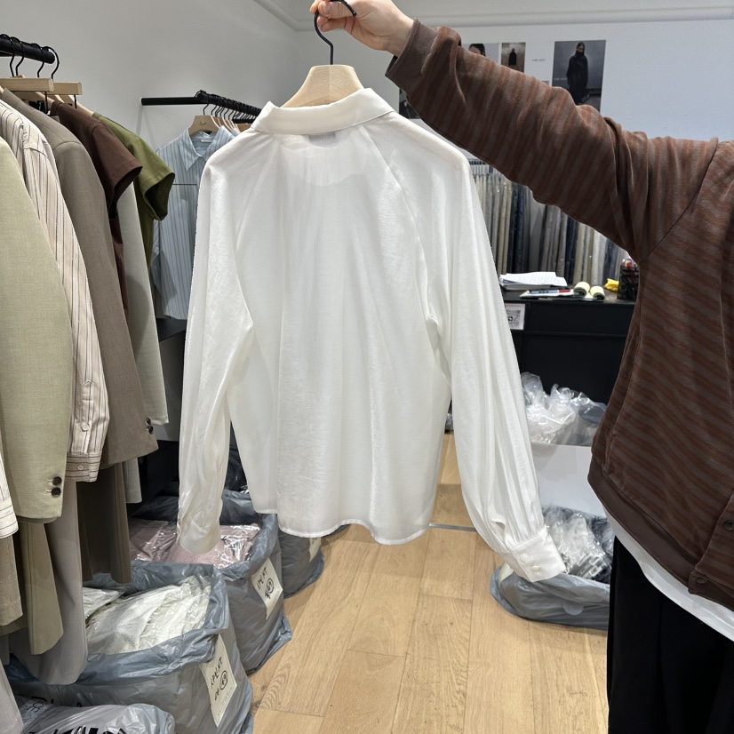 aube nunt東大門直郵女裝新品熱賣時尚人氣休閑襯衫蕾絲衫aube nunt襯衫/蕾絲衫