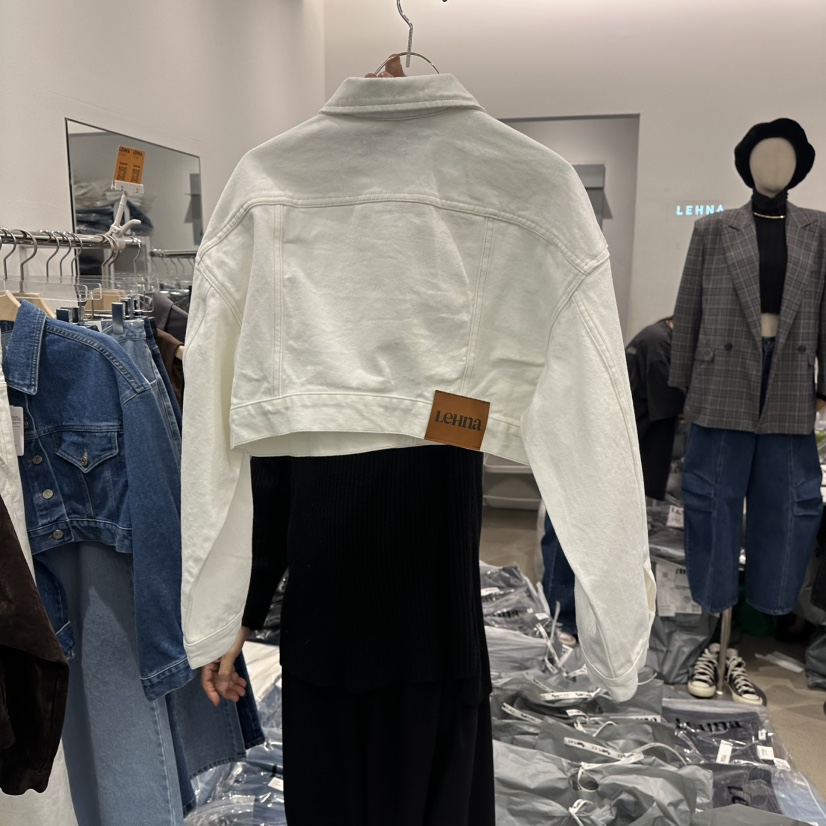 LEHNA韓國代購女裝新品時尚休閑職業26春夏真品推薦熱賣夾克LEHNA夾克