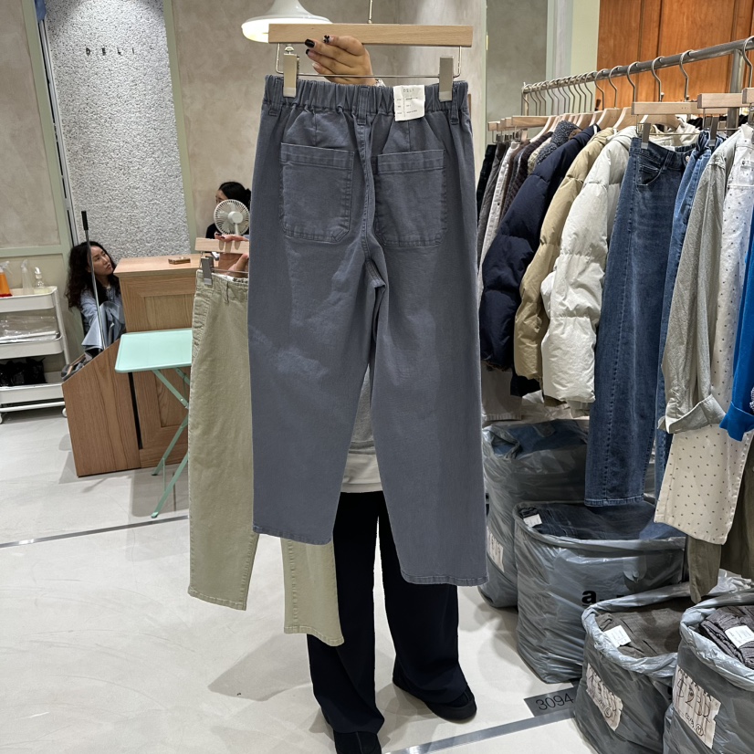 DELI JENNY東大門直郵女裝新品時尚職業休閑推薦熱賣休閑褲DELI JENNY休閑褲