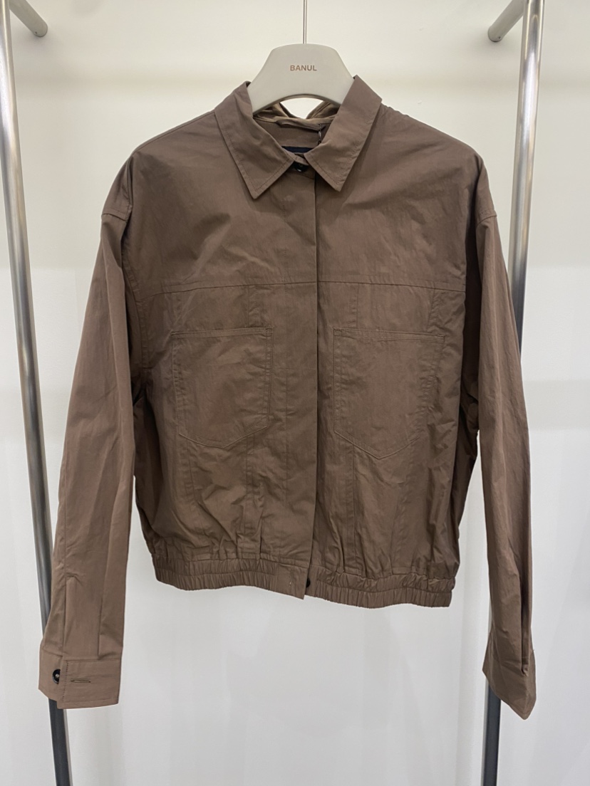 BANUL東大門直郵女士新款26春夏真品時尚人氣休閑夾克雙口袋BANUL夾克圖色1