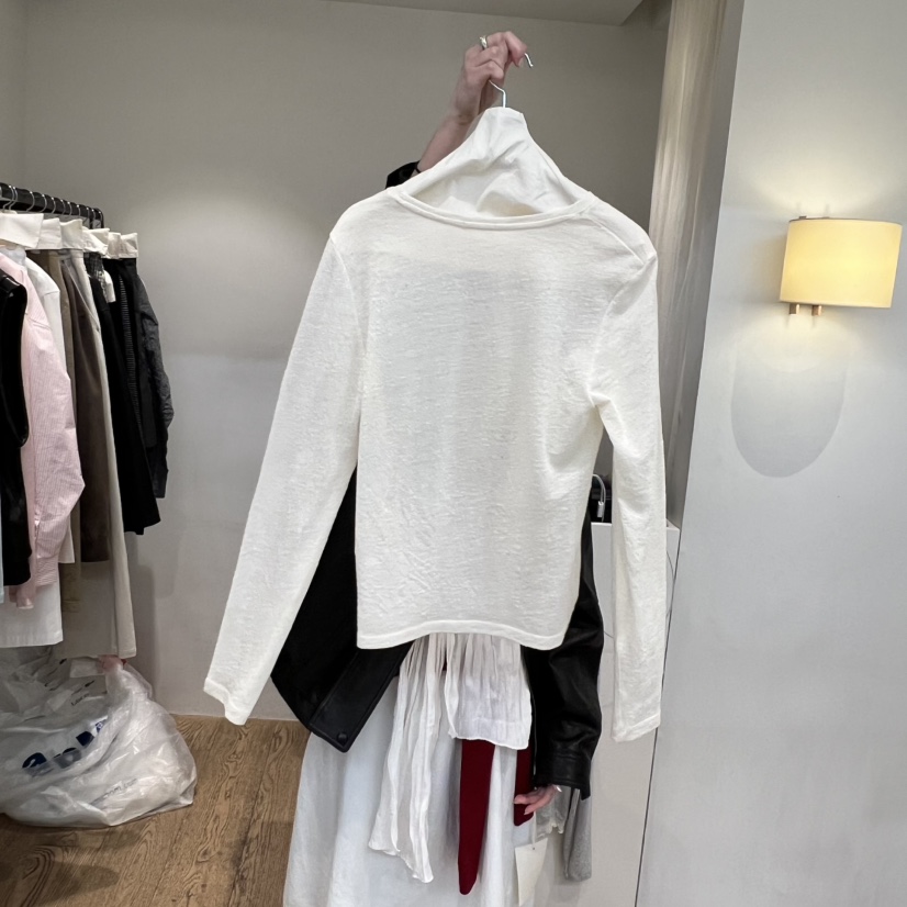 JINSIM韓國直郵女裝新款時尚26春夏真品推薦休閑職業長袖T恤JINSIM長袖T恤