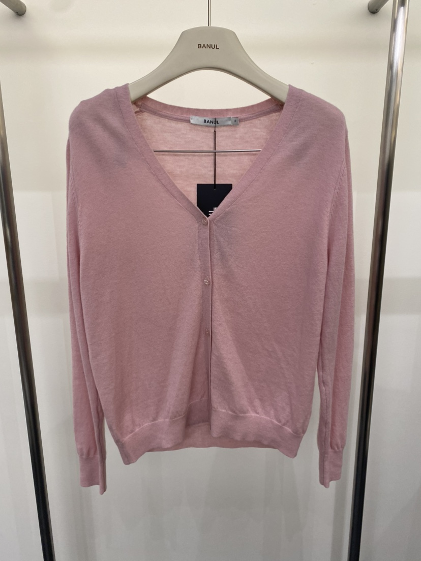 BANUL東大門代購女裝新品26春夏熱賣針織衫美利奴羊毛開衫BANUL針織衫圖色1