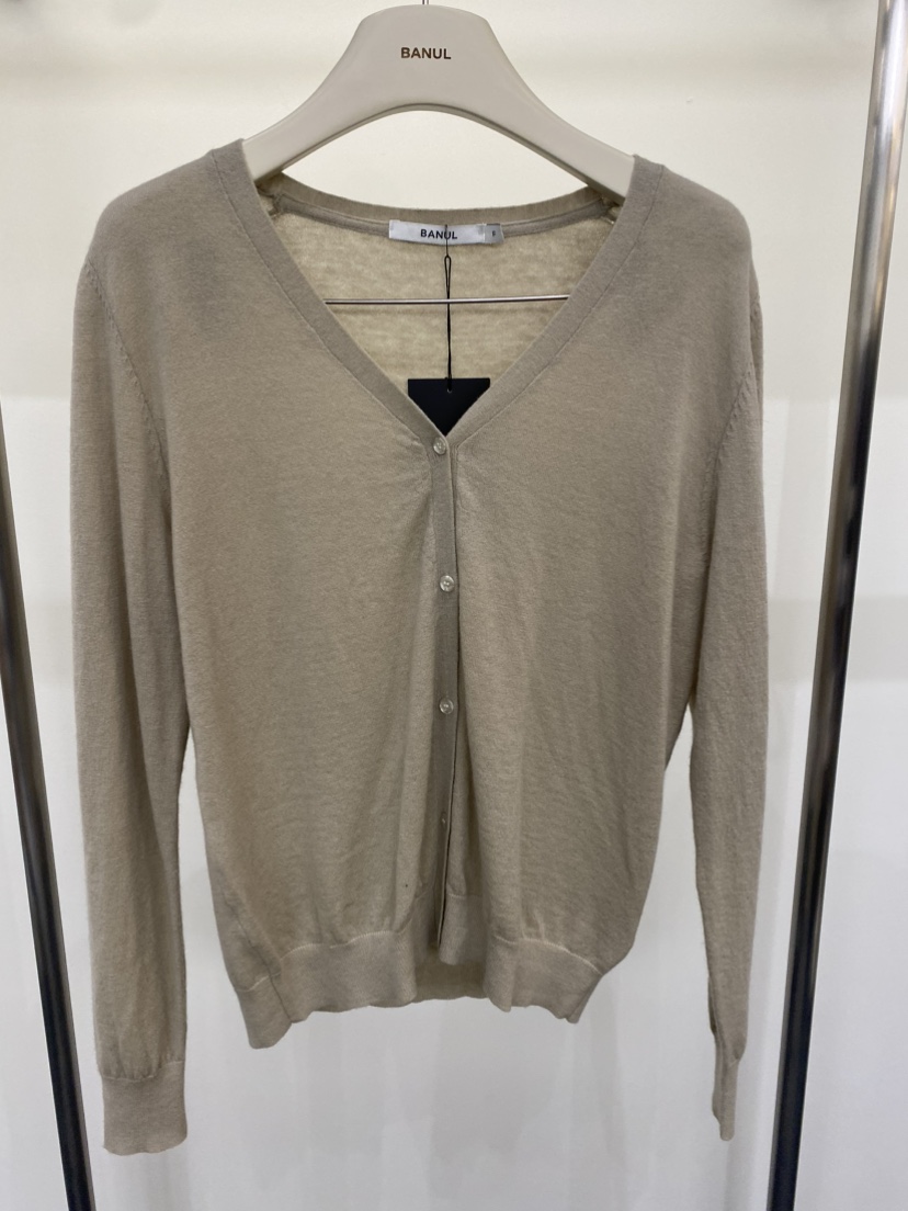 BANUL東大門代購女裝新品26春夏熱賣針織衫美利奴羊毛開衫BANUL針織衫圖色2