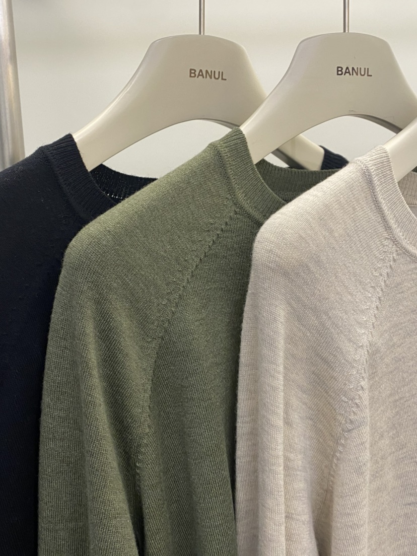 BANUL韓國代購女裝新品時尚人氣26春夏真品休閑職業針織衫BANUL針織衫