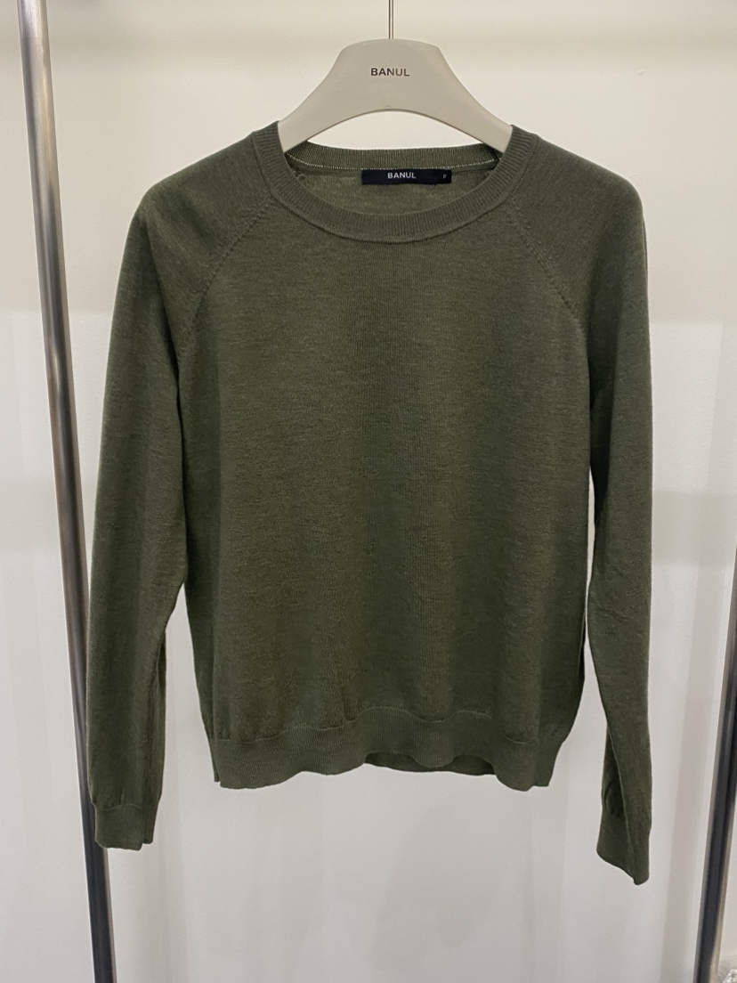 BANUL韓國代購女裝新品時尚人氣26春夏真品休閑職業針織衫BANUL針織衫圖色1