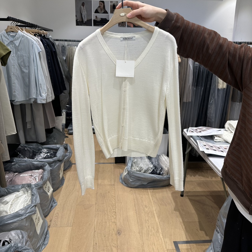 aube nunt韓國代購女裝新款推薦熱賣時尚人氣休閑針織衫aube nunt針織衫圖色2