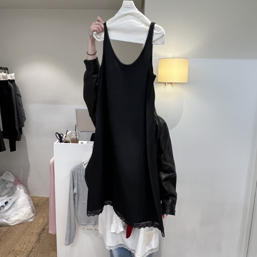 JINSIM東大門代購女裝新款人氣職業26春夏熱賣連衣裙蕾絲JINSIM連衣裙圖色1