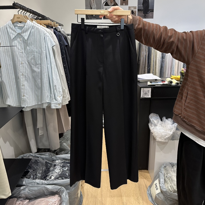 aube nunt東大門代購女士新品時尚推薦休閑職業熱賣休閑褲aube nunt休閑褲圖色3