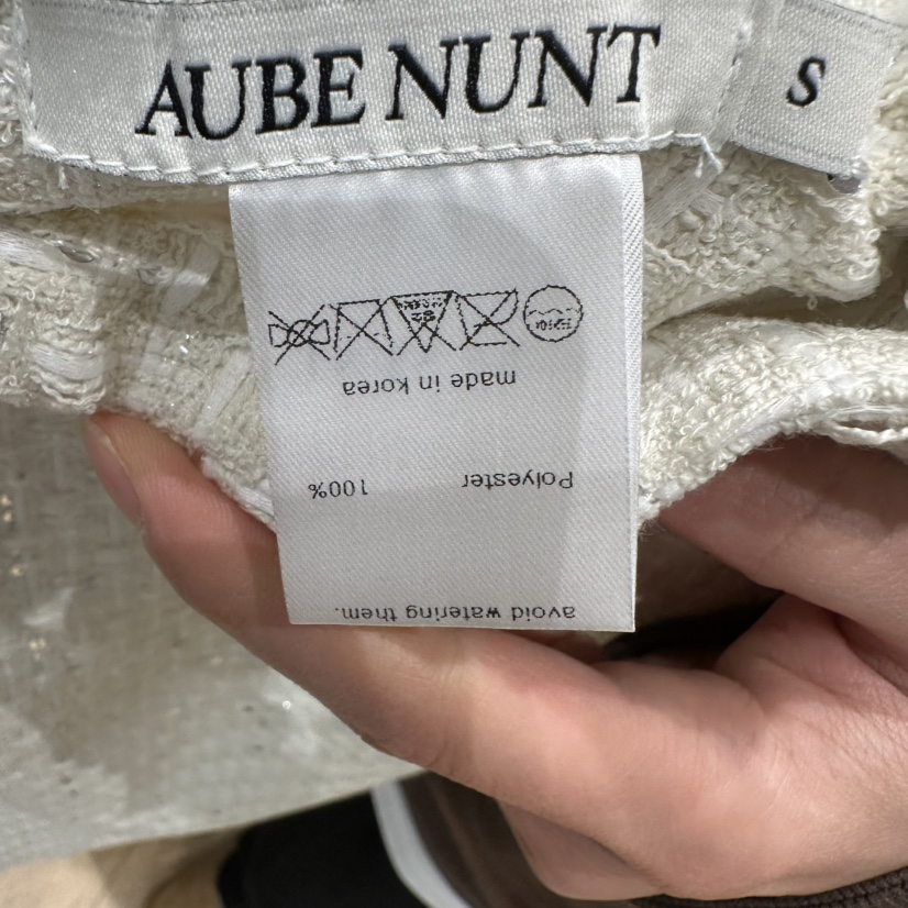 aube nunt東大門直郵女士新品休閑推薦26春夏熱賣職業長裙aube nunt長裙