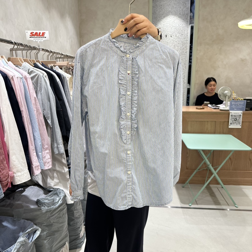 DELI JENNY東大門實拍女裝新款26春夏真品熱賣襯衫蕾絲衫DELI JENNY襯衫/蕾絲衫圖色1