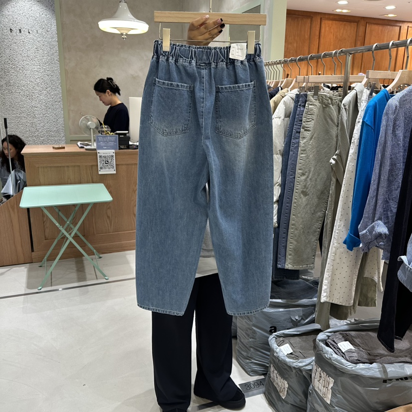 DELI JENNY東大門實拍女裝新款人氣真品時尚26春夏牛仔褲DELI JENNY牛仔褲