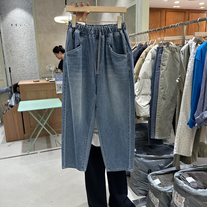 DELI JENNY東大門實拍女裝新款人氣真品時尚26春夏牛仔褲DELI JENNY牛仔褲圖色1
