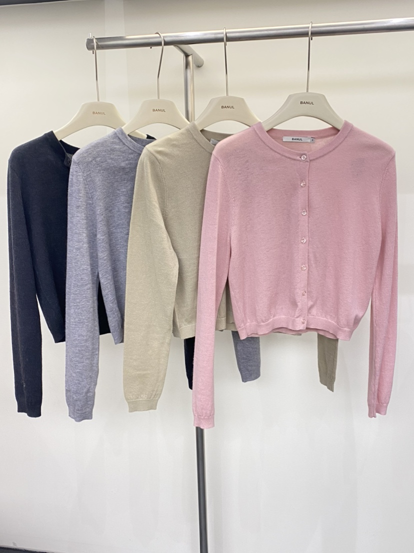 BANUL東大門實拍女士新款時尚熱賣真品休閑人氣針織衫開衫BANUL針織衫