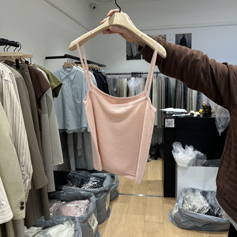 aube nunt韓國代購女士新品休閑熱賣推薦時尚人氣吊帶背心aube nunt吊帶/背心