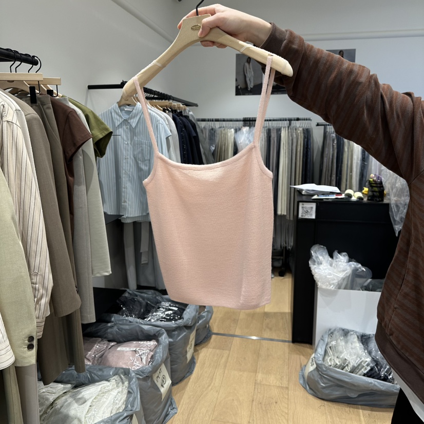 aube nunt韓國代購女士新品休閑熱賣推薦時尚人氣吊帶背心aube nunt吊帶/背心圖色1