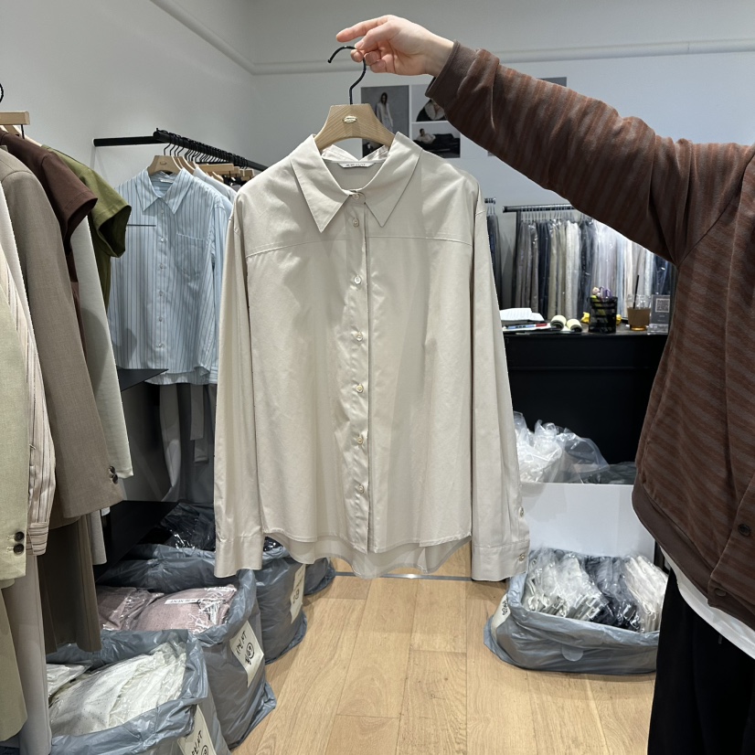 aube nunt韓國直郵女裝新品推薦職業休閑熱賣襯衫蕾絲衫aube nunt襯衫/蕾絲衫圖色2