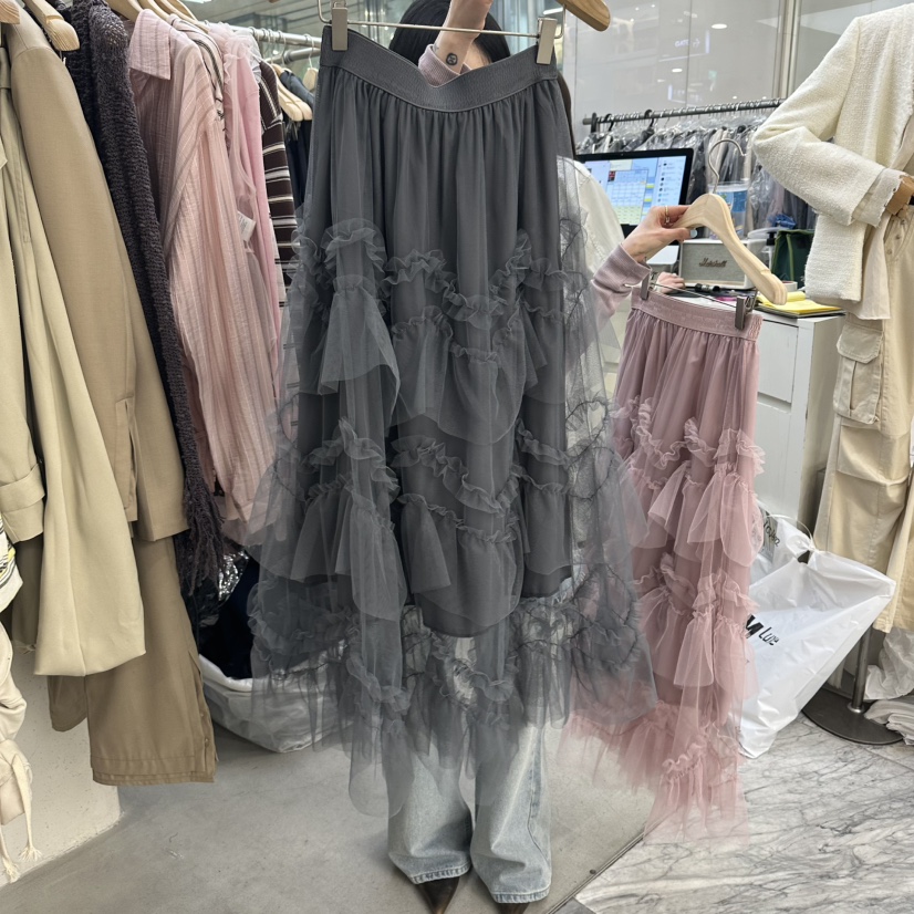 FOUNDATION東大門直郵女士新品26春夏推薦人氣時尚真品長裙FOUNDATION長裙圖色2