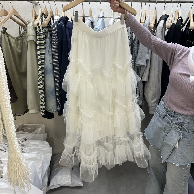 FOUNDATION東大門直郵女士新品26春夏推薦人氣時尚真品長裙FOUNDATION長裙圖色3