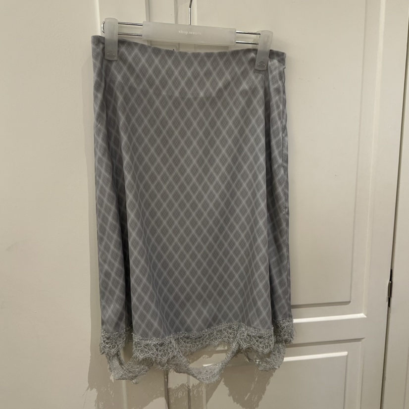 WE ARE/WELOVER韓國代購女裝新款26春夏推薦休閑真品長裙SHOP_WE ARE長裙圖色2灰色