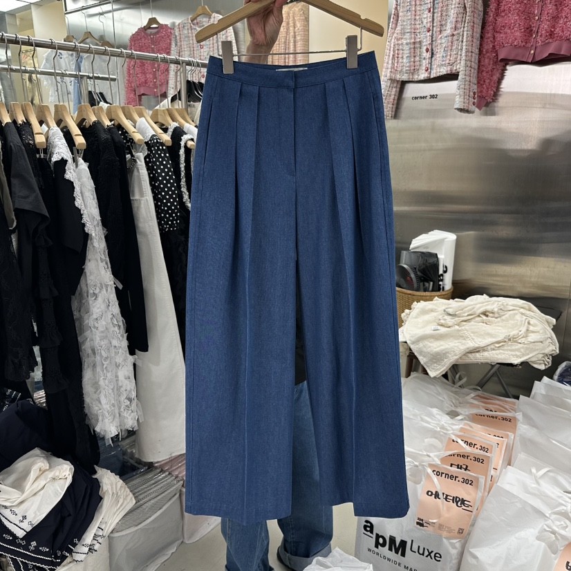 CORNER韓國直郵女士新品休閑26春夏職業推薦時尚真品休閑褲CORNER.302休閑褲圖色2