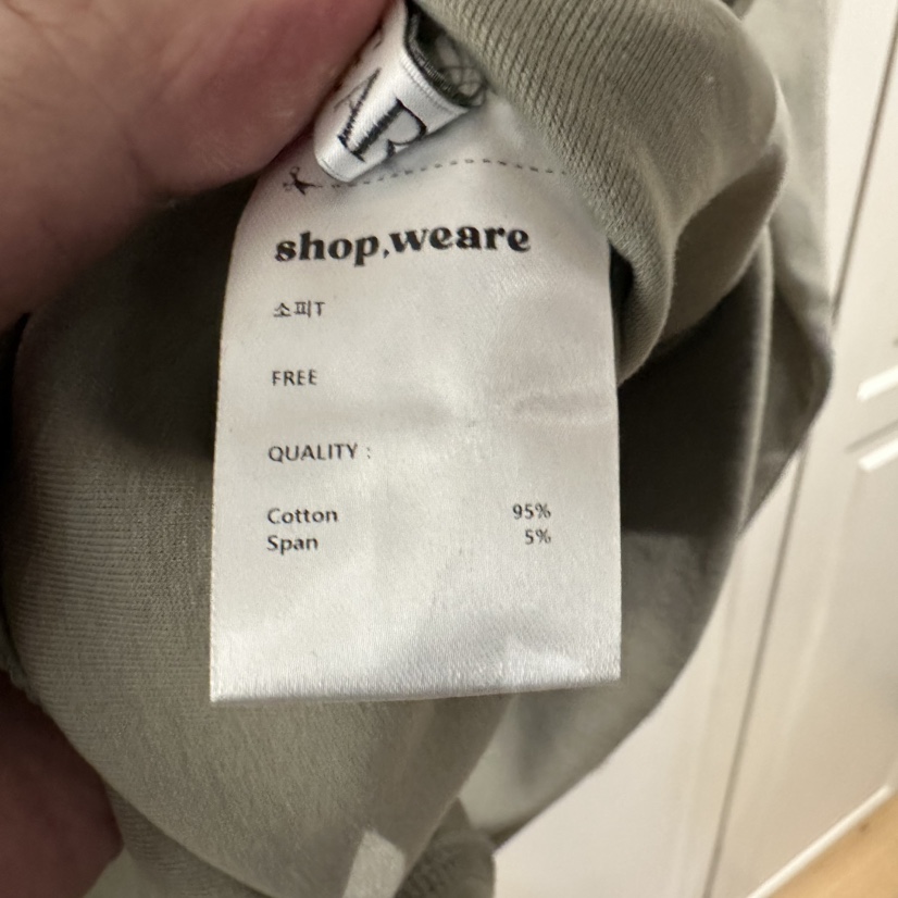 WE ARE/WELOVER東大門實拍女士新品真品26春夏推薦長袖T恤SHOP_WE ARE長袖T恤