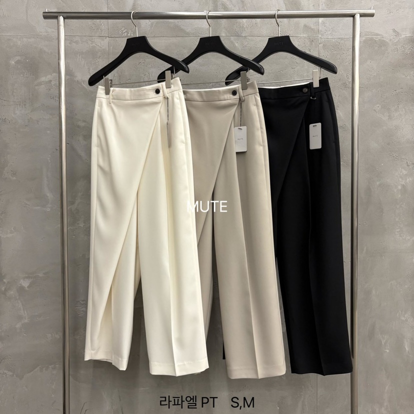 MUTE-P韓國直郵女裝新品人氣職業休閑熱賣時尚推薦休閑褲MUTE休閑褲