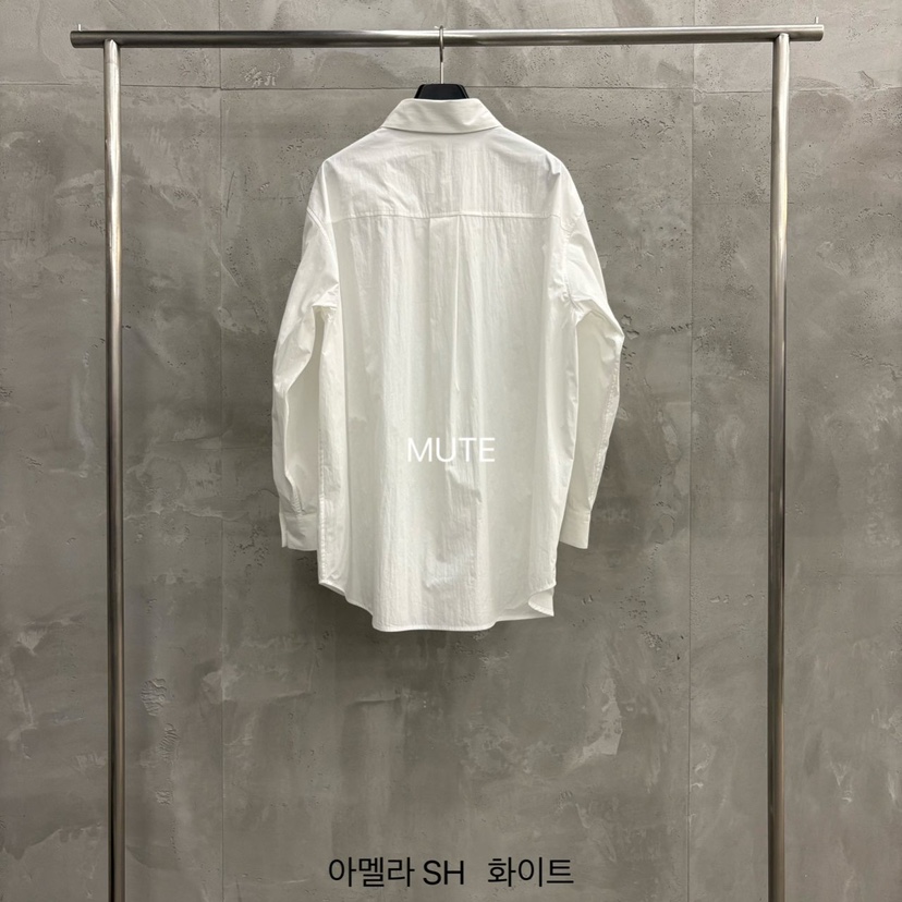 MUTE-P東大門直郵女裝新款真品26春夏熱賣職業襯衫蕾絲衫MUTE襯衫/蕾絲衫