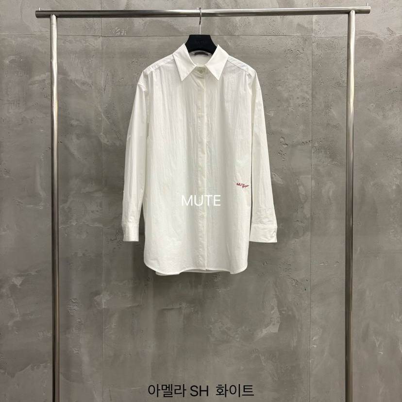 MUTE-P東大門直郵女裝新款真品26春夏熱賣職業襯衫蕾絲衫MUTE襯衫/蕾絲衫圖色1